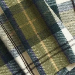 Barbour Men's Scarves Merino Cashmere Tartan Scarf -Barbour Online Shop ANC D1