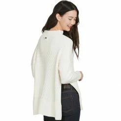 Barbour Women's Sweaters Stitch Guernsey Cape Sweater Women's -Barbour Online Shop ARA D1