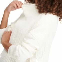 Barbour Women's Sweaters Stitch Guernsey Cape Sweater Women's -Barbour Online Shop ARA D8