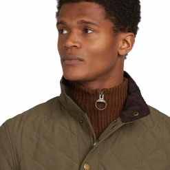 Barbour Men's Synthetic Insulation Jackets Shoveler Quilted Jacket Men's -Barbour Online Shop ARMGRE D5