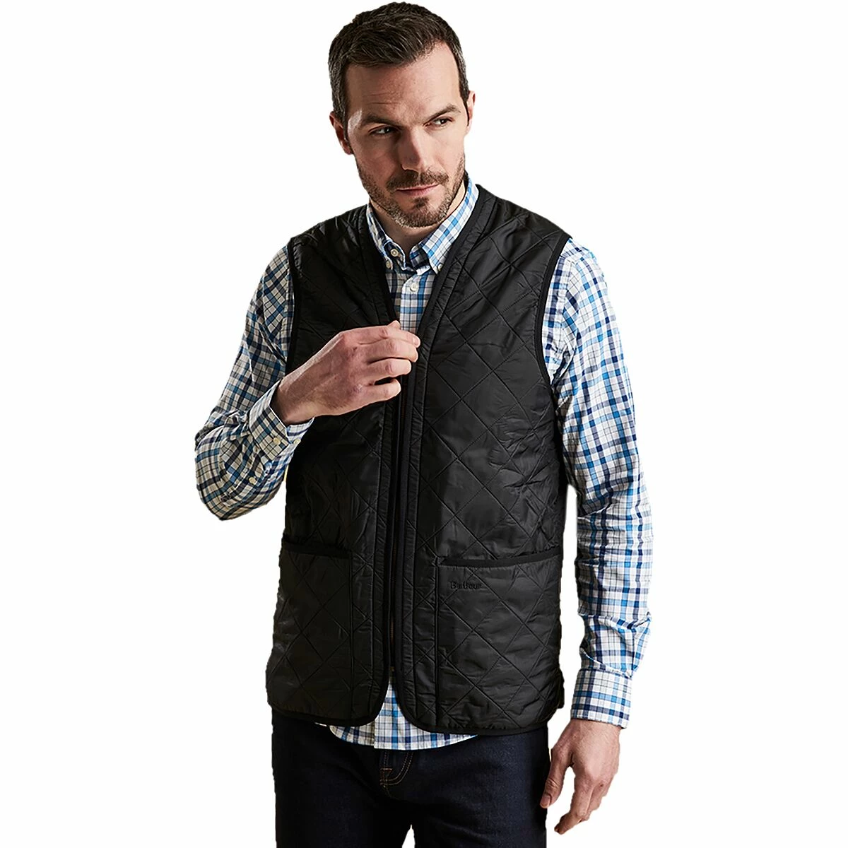 Barbour Men's Vests Polarquilt Waistcoat Zip In Liner Vest Men's 10 Barbour Men's Vests Polarquilt Waistcoat Zip In Liner Vest Men's - Image 8