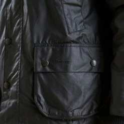 Barbour Men's Casual Jackets Bedale Wax Jacket Men's -Barbour Online Shop BK D1 1
