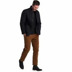 Barbour Men's Casual Jackets Quilted Lutz Jacket Men's -Barbour Online Shop BK D10 2