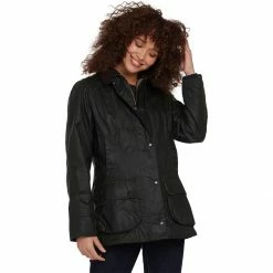 Barbour Women's Casual Jackets Beadnell Wax Jacket Women's -Barbour Online Shop BK D16
