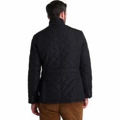 Barbour Men's Casual Jackets Quilted Lutz Jacket Men's -Barbour Online Shop BK D4