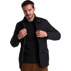 Barbour Men's Casual Jackets Quilted Lutz Jacket Men's -Barbour Online Shop BK D7 2