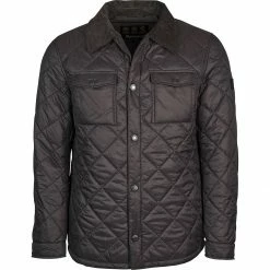 Barbour Men's Synthetic Insulation Jackets Shirt Quilt Jacket Men's -Barbour Online Shop BLA D2