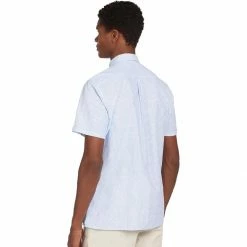 Barbour Men's Button-Down Short-Sleeve Shirts Linen Mix 10 Summer Short Sleeve Shirt Men's 12 Barbour Men's Button-Down Short-Sleeve Shirts Linen Mix 10 Summer Short Sleeve Shirt Men's -Barbour Online Shop BLU D2