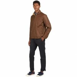 Barbour Men's Casual Jackets Brobel Wax Jacket Men's -Barbour Online Shop BRO D4