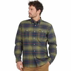 Barbour Men's Button-Down Long-Sleeve Shirts Fulton Coolmax Shirt   Men's