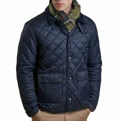 Barbour Men's Scarves Merino Cashmere Tartan Scarf -Barbour Online Shop CLA D2