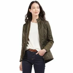 Barbour Women's Synthetic Insulation Jackets Cavalry Polarquilt Jacket Women's -Barbour Online Shop DAROLI