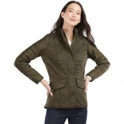 Barbour Women's Synthetic Insulation Jackets Cavalry Polarquilt Jacket Women's -Barbour Online Shop DAROLI D10