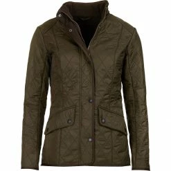 Barbour Women's Synthetic Insulation Jackets Cavalry Polarquilt Jacket Women's -Barbour Online Shop DAROLI D8