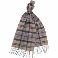 Barbour Men's Scarves Merino Cashmere Tartan Scarf -Barbour Online Shop DRETAR