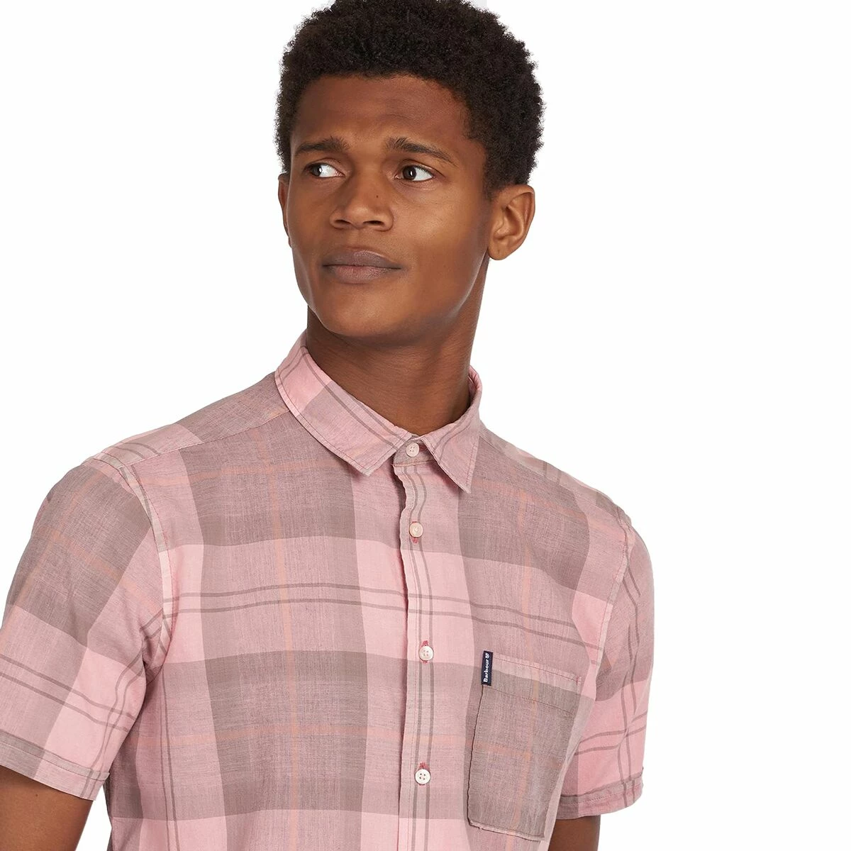Barbour Men's Button-Down Short-Sleeve Shirts Tartan 17 Pigment Short Sleeve Shirt Men's 5 Barbour Men's Button-Down Short-Sleeve Shirts Tartan 17 Pigment Short Sleeve Shirt Men's - Image 3