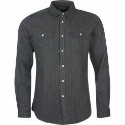 Barbour Men's Button-Down Long-Sleeve Shirts Bicklow Shirt Men's -Barbour Online Shop GREMAR D2