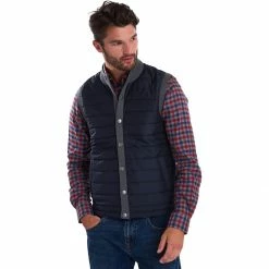 Barbour Men's Vests Essential Gilet Vest Men's -Barbour Online Shop MIDGRE 2