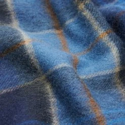 Barbour Men's Scarves Merino Cashmere Tartan Scarf -Barbour Online Shop MID D4