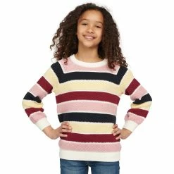Barbour Girls' Sweatshirts Collywell Knit Sweater   Girls'
