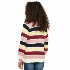 Barbour Girls' Sweatshirts Collywell Knit Sweater Girls' -Barbour Online Shop MUL D1