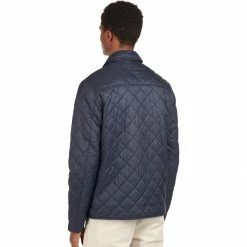 Barbour Men's Synthetic Insulation Jackets Tember Quilted Jacket Men's -Barbour Online Shop NAV D1 1