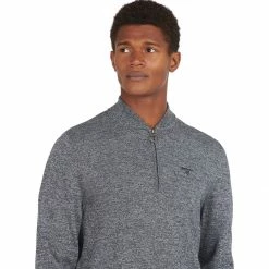 Barbour Men's Sweaters Sports Half Zip Knit Sweater Men's 13 Barbour Men's Sweaters Sports Half Zip Knit Sweater Men's -Barbour Online Shop NAV D3 3