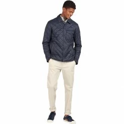 Barbour Men's Synthetic Insulation Jackets Tember Quilted Jacket Men's -Barbour Online Shop NAV D4 1