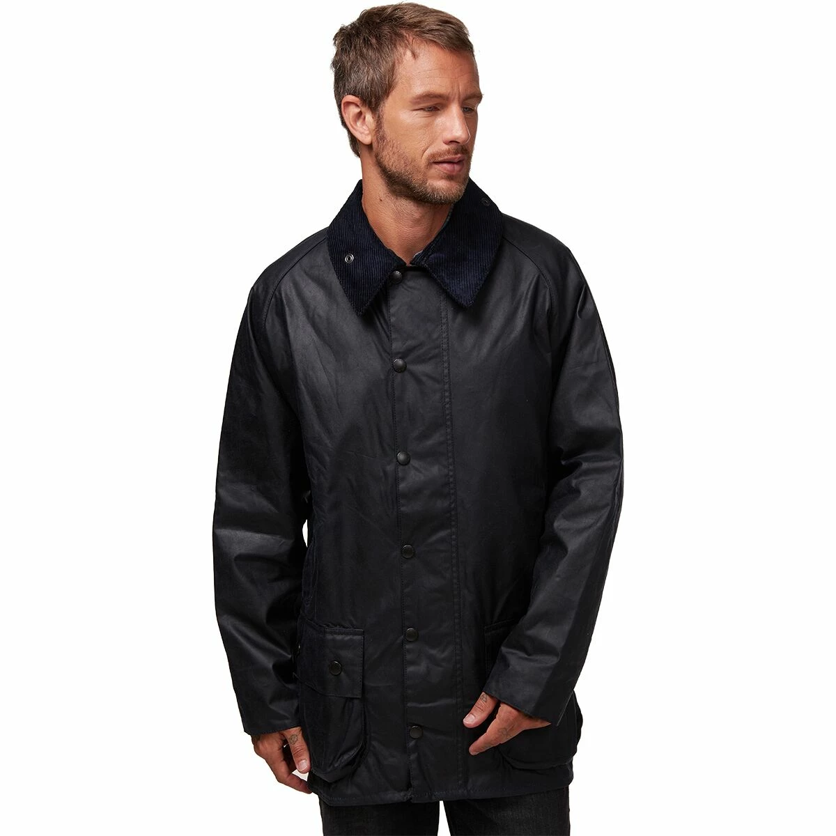 Barbour Men's Casual Jackets Beaufort Wax Jacket Men's 3 Barbour Men's Casual Jackets Beaufort Wax Jacket Men's