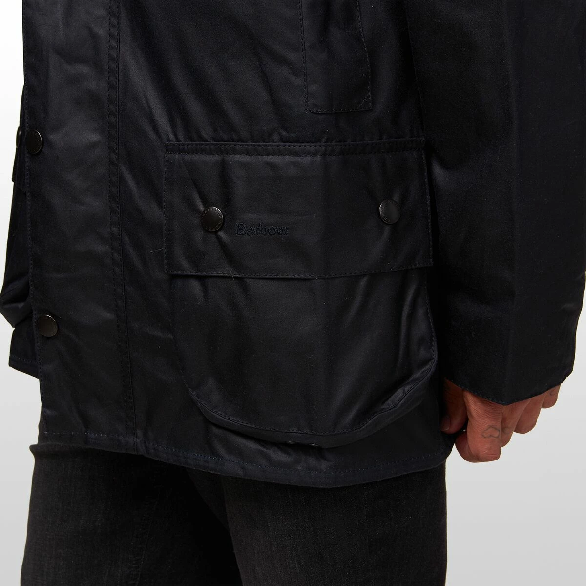 Barbour Men's Casual Jackets Beaufort Wax Jacket Men's 6 Barbour Men's Casual Jackets Beaufort Wax Jacket Men's - Image 4