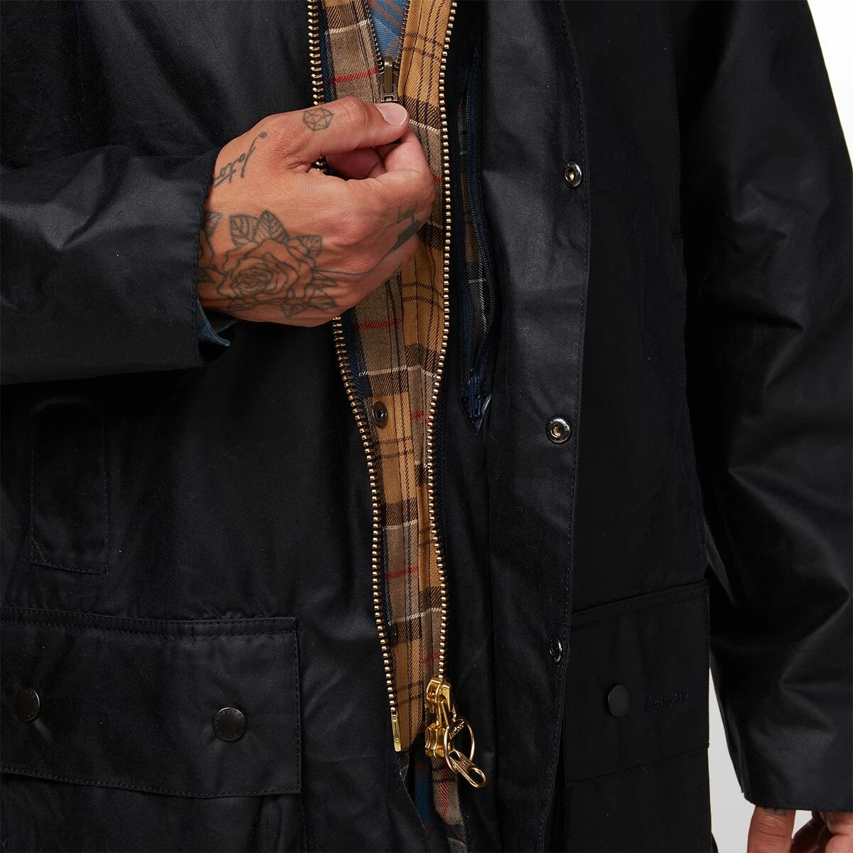 Barbour Men's Casual Jackets Beaufort Wax Jacket Men's 4 Barbour Men's Casual Jackets Beaufort Wax Jacket Men's - Image 2