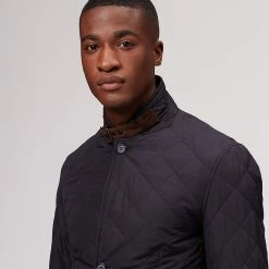 Barbour Men's Casual Jackets Quilted Lutz Jacket Men's -Barbour Online Shop NV D21