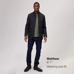 Barbour Men's Casual Jackets Quilted Lutz Jacket Men's -Barbour Online Shop NV D24