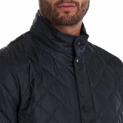 Barbour Men's Synthetic Insulation Jackets Flyweight Chelsea Quilted Jacket Men's -Barbour Online Shop NV D3 1