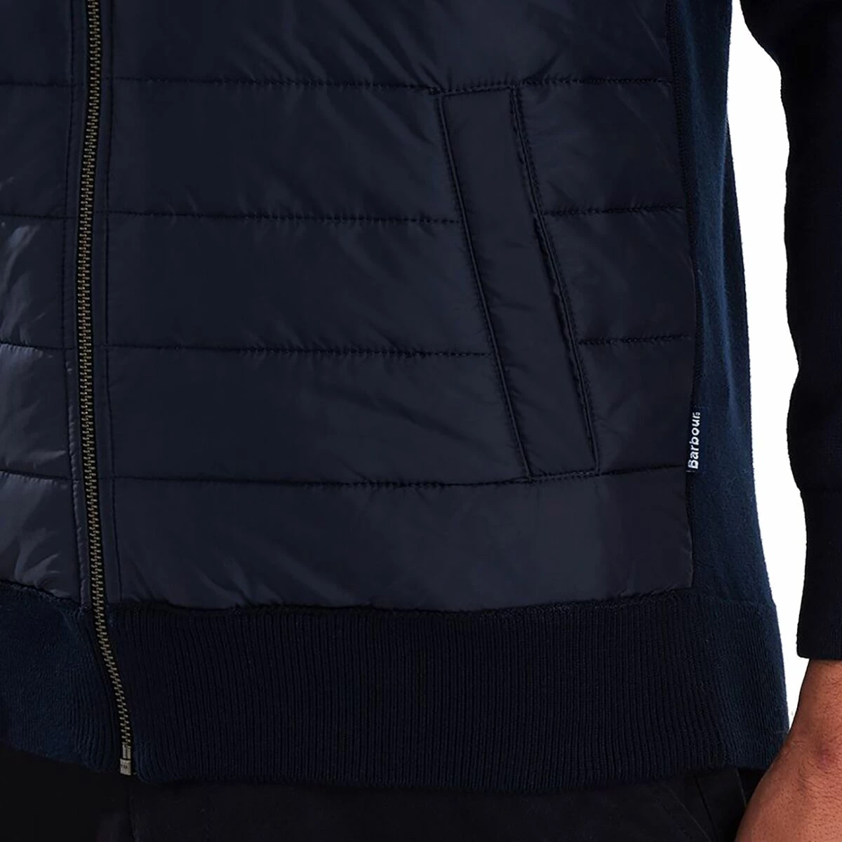 Barbour Men's Sweaters Carn Baffle Zip Thru Sweater Men's 4 Barbour Men's Sweaters Carn Baffle Zip Thru Sweater Men's - Image 2