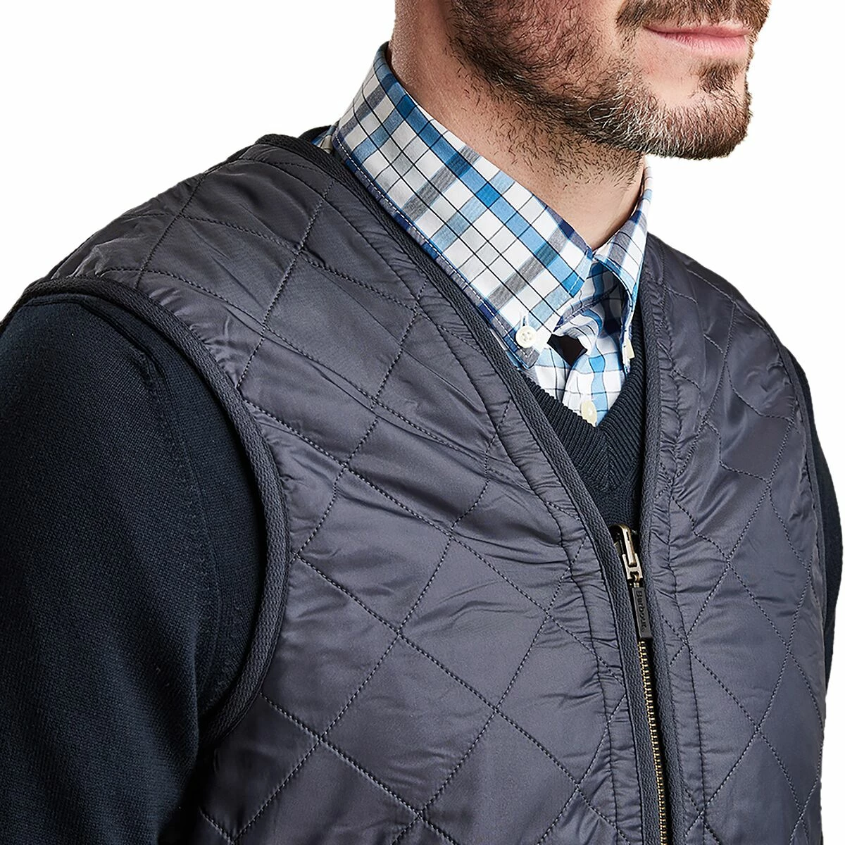 Barbour Men's Vests Polarquilt Waistcoat Zip In Liner Vest Men's 6 Barbour Men's Vests Polarquilt Waistcoat Zip In Liner Vest Men's - Image 4