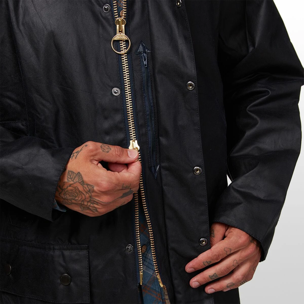 Barbour Men's Casual Jackets Beaufort Wax Jacket Men's 8 Barbour Men's Casual Jackets Beaufort Wax Jacket Men's - Image 6