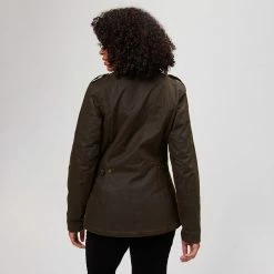 Barbour Women's Casual Jackets Winter Defence Wax Jacket Women's -Barbour Online Shop OLICLA D1 1