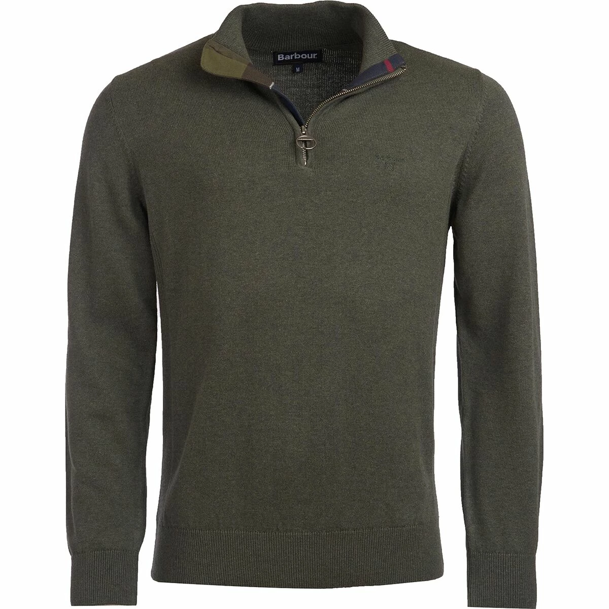 Barbour Men's Sweaters Cotton 1/2 Zip Sweater Men's 6 Barbour Men's Sweaters Cotton 1/2 Zip Sweater Men's - Image 4