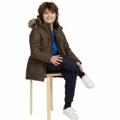 Barbour Boys' Synthetic Insulation Jackets Holburn Quilted Jacket Kids' -Barbour Online Shop OLI D4 2