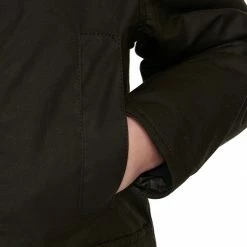 Barbour Boys' Casual Jackets Hooded Beaufort Wax Jacket Kids' -Barbour Online Shop OLI D5 4