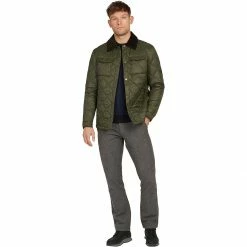 Barbour Men's Synthetic Insulation Jackets Shirt Quilt Jacket Men's -Barbour Online Shop OLI D6