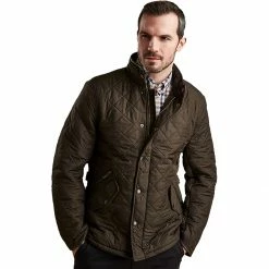 Barbour Men's Synthetic Insulation Jackets Powell Quilted Jacket   Men's