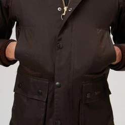 Barbour Men's Casual Jackets Classic Bedale Wax Jacket Men's 12 Barbour Men's Casual Jackets Classic Bedale Wax Jacket Men's -Barbour Online Shop OV D15