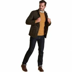 Barbour Men's Casual Jackets Quilted Lutz Jacket Men's -Barbour Online Shop OV D5