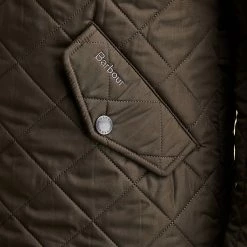 Barbour Men's Synthetic Insulation Jackets Powell Quilted Jacket Men's -Barbour Online Shop OV D6 1