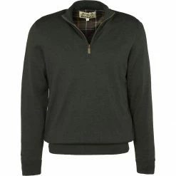 Barbour Men's Fleece Jackets Gamlin Half Zip Sweater Men's -Barbour Online Shop OV D8 2