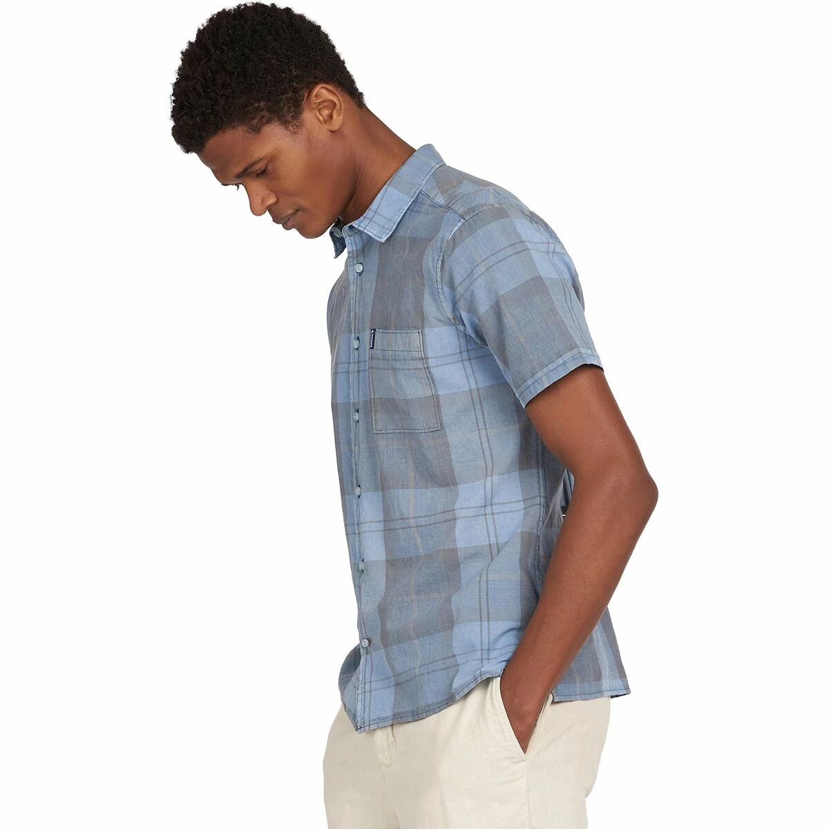 Barbour Men's Button-Down Short-Sleeve Shirts Tartan 17 Pigment Short Sleeve Shirt Men's 9 Barbour Men's Button-Down Short-Sleeve Shirts Tartan 17 Pigment Short Sleeve Shirt Men's - Image 7