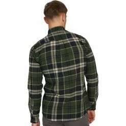 Barbour Men's Flannel Shirts Bidston Shirt Men's -Barbour Online Shop RIFGRE D1 1