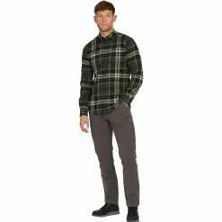 Barbour Men's Flannel Shirts Bidston Shirt Men's -Barbour Online Shop RIFGRE D3 1